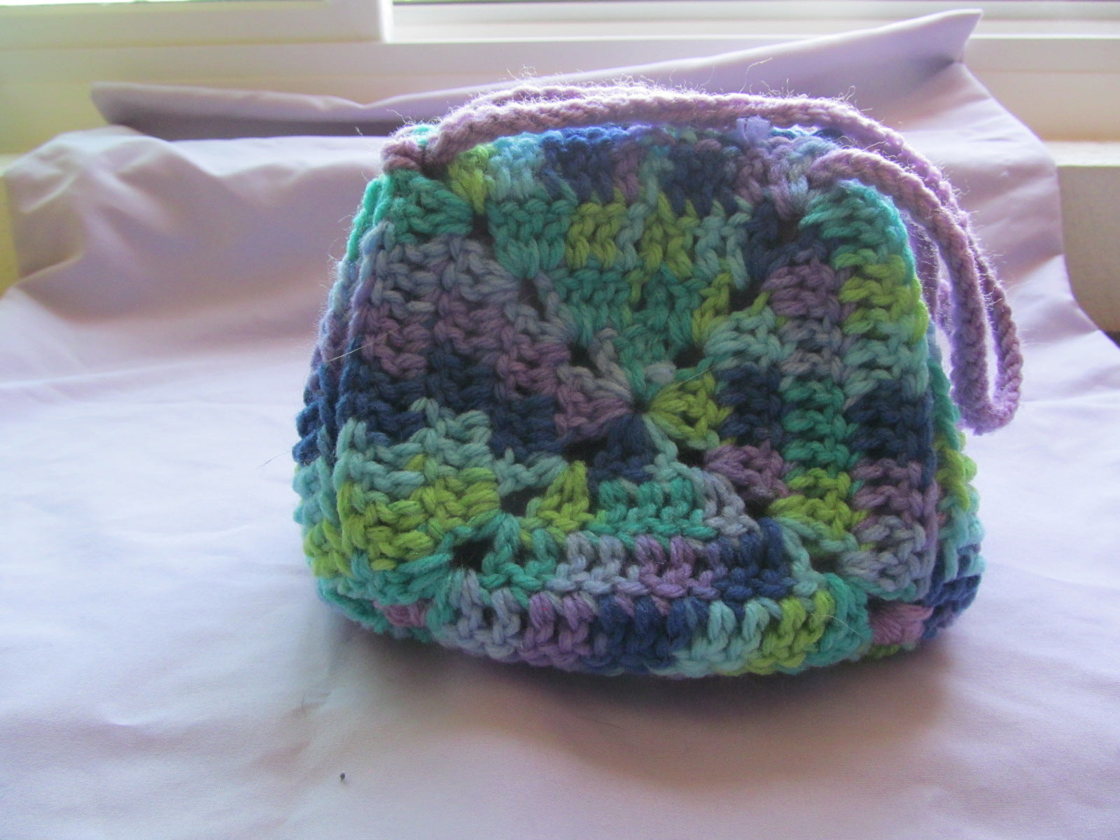 Granny Square Small Purse