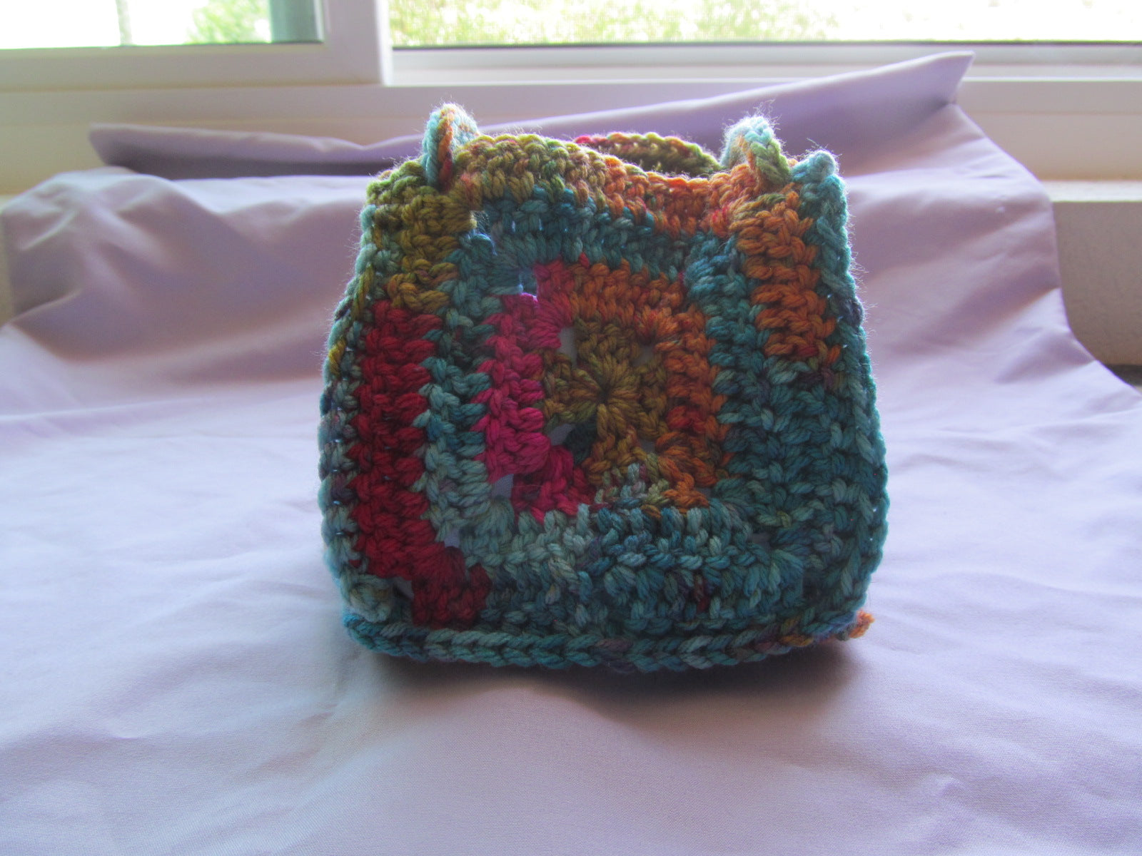 Granny Square Small Purse