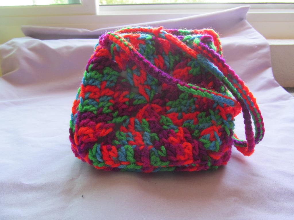 Granny Square Small Purse